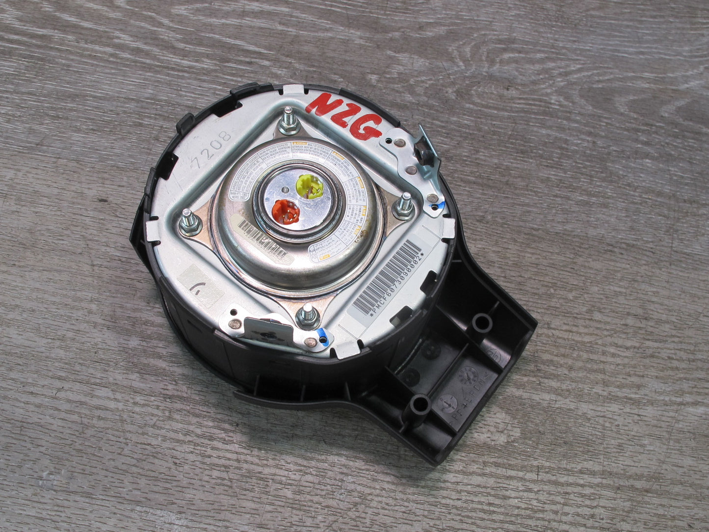 06-09 NISSAN 350Z Z33 FRONT LEFT DRIVER SIDE STEERING WHEEL SRS AIRBAG OEM