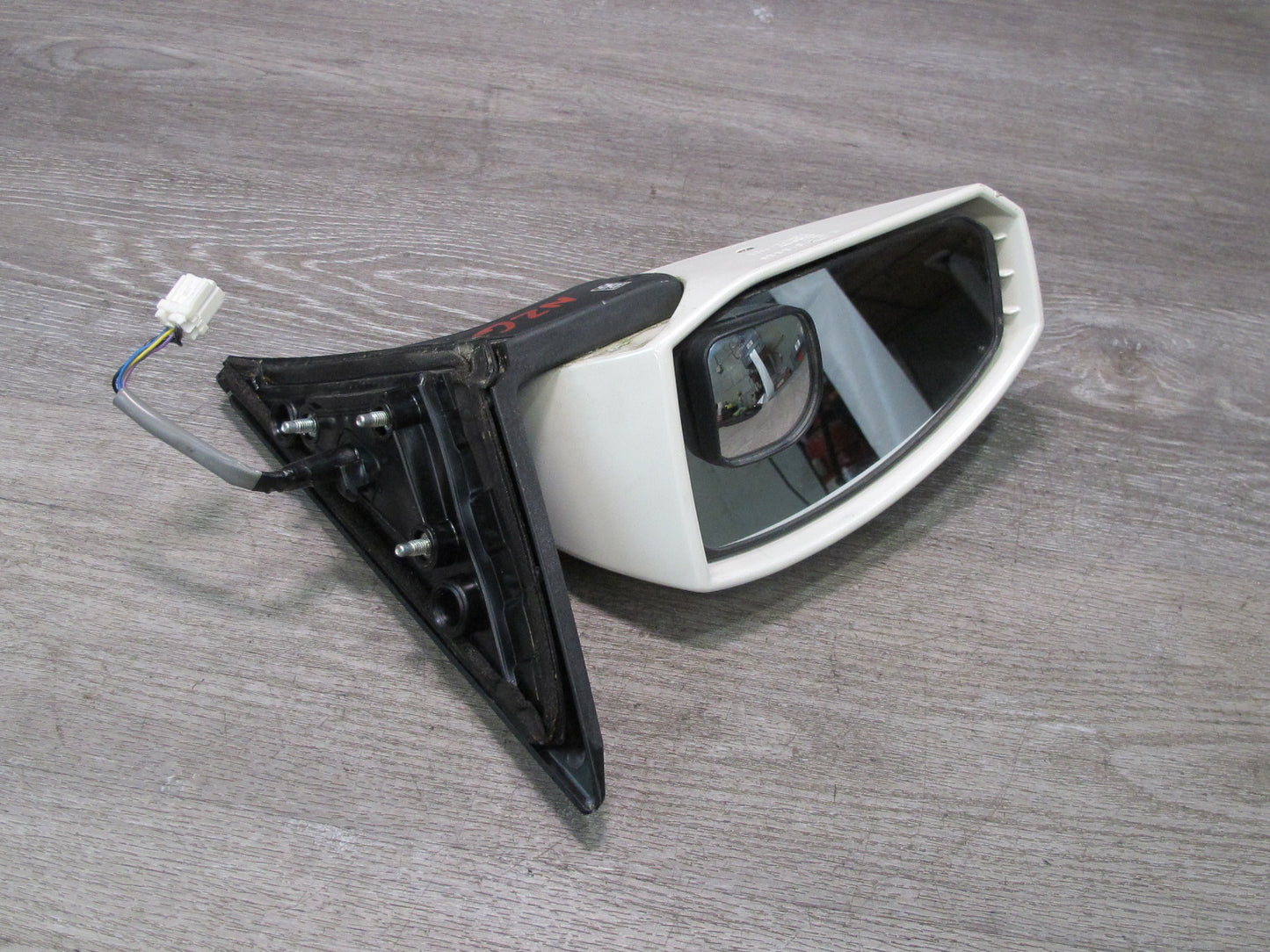 05-08 Nissan 350Z Convert Left Door Exterior Side View Heated Power Mirror OEM