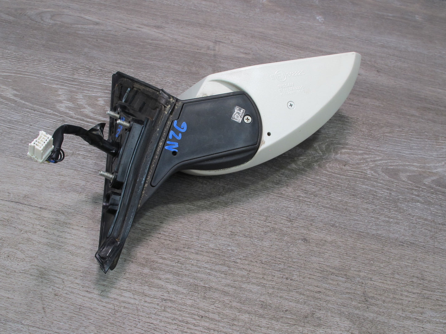 05-08 Nissan 350Z Convert Right Door Exterior Side View Heated Power Mirror OEM