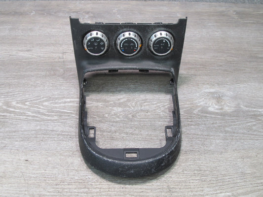 07-09 Nissan 350Z Convert A/C Heater Climate Control Switch Panel w Trim OEM
