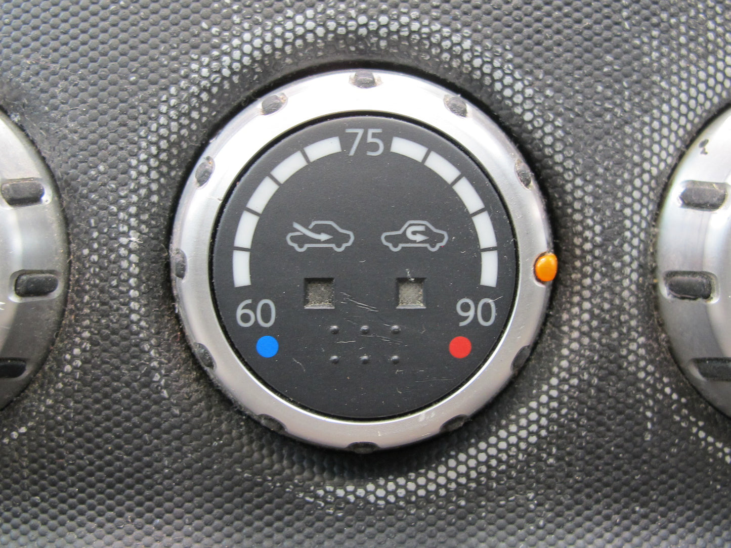 07-09 Nissan 350Z Convert A/C Heater Climate Control Switch Panel w Trim OEM