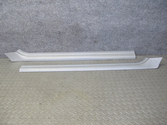 01-06 BMW E46 3-SERIES Convertible Set of 2 Door Scuff Sill Plate Trim Cover OEM