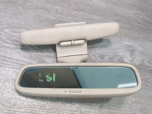95-00 Lexus UCF20L LS400 Auto Dim Interior Rear View Mirror w Sun Visor OEM