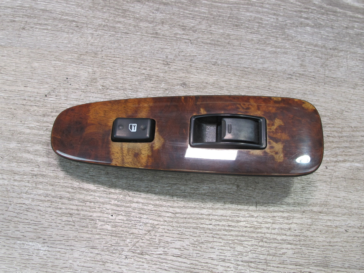 95-97 Lexus UCF20L LS400 Front Right Passenger Door Window Switch w Trim OEM