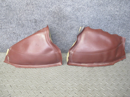 84-85 Mazda RX7 FB Rear Left Right Trunk Interior Quarter Trim Cover Set RED OEM