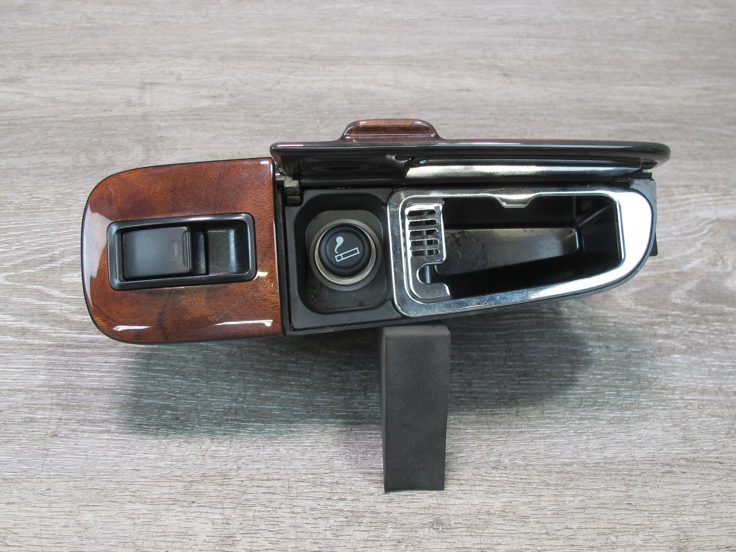 95-97 Lexus LS400 UCF20L Rear Left Door Ashtray w Window Switch & Trim OEM