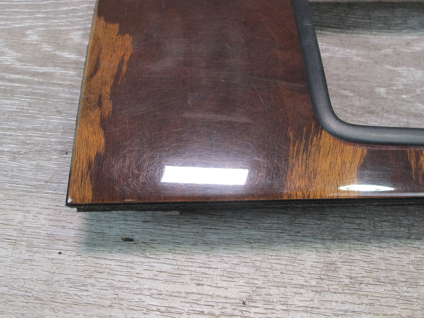 95-97 Lexus LS400 Center Console Shifter Wood Trim w TRC Heated Seat Switch OEM