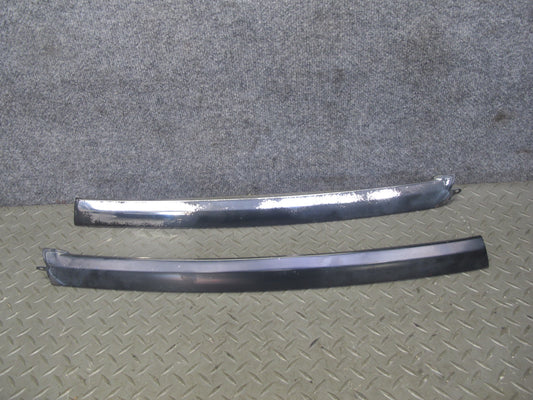 84-85 Mazda RX7 FB Front Windshield Left & Right A Pillar Molding Trim Set OEM