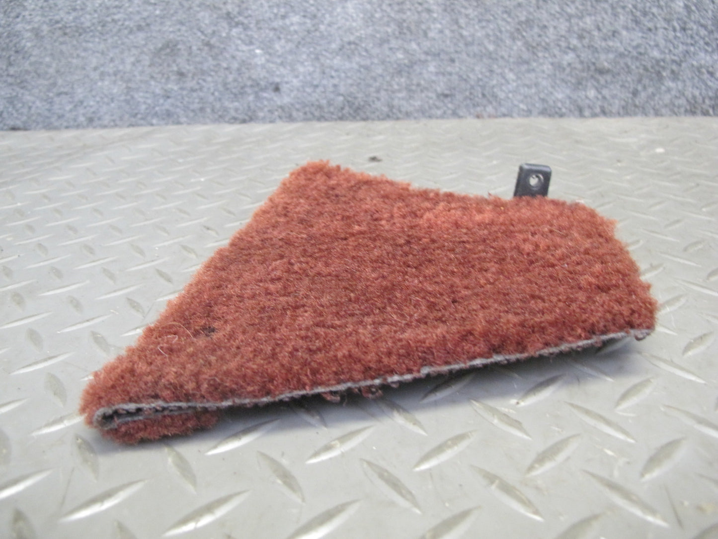 84-85 Mazda RX7 FB Front Left & Right Center Console Lower Knee Trim Set RED OEM