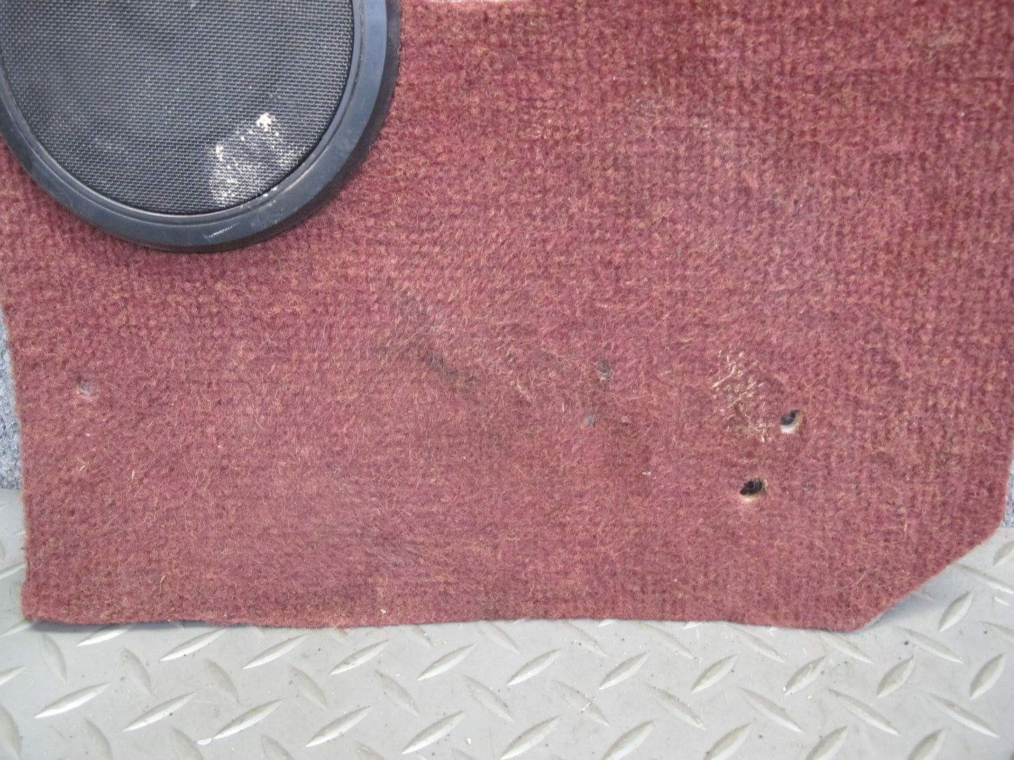 84-85 Mazda RX7 FB Front Left & Right Lower Kick Trim Cover Panel Set RED OEM