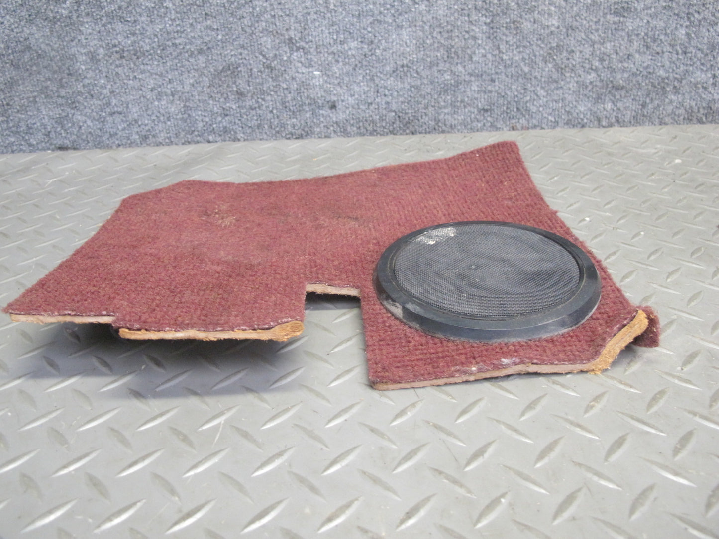 84-85 Mazda RX7 FB Front Left & Right Lower Kick Trim Cover Panel Set RED OEM