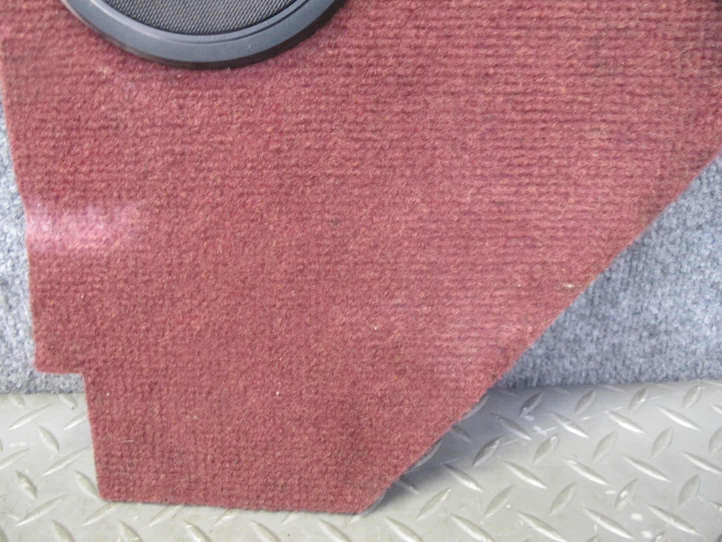 84-85 Mazda RX7 FB Front Left & Right Lower Kick Trim Cover Panel Set RED OEM