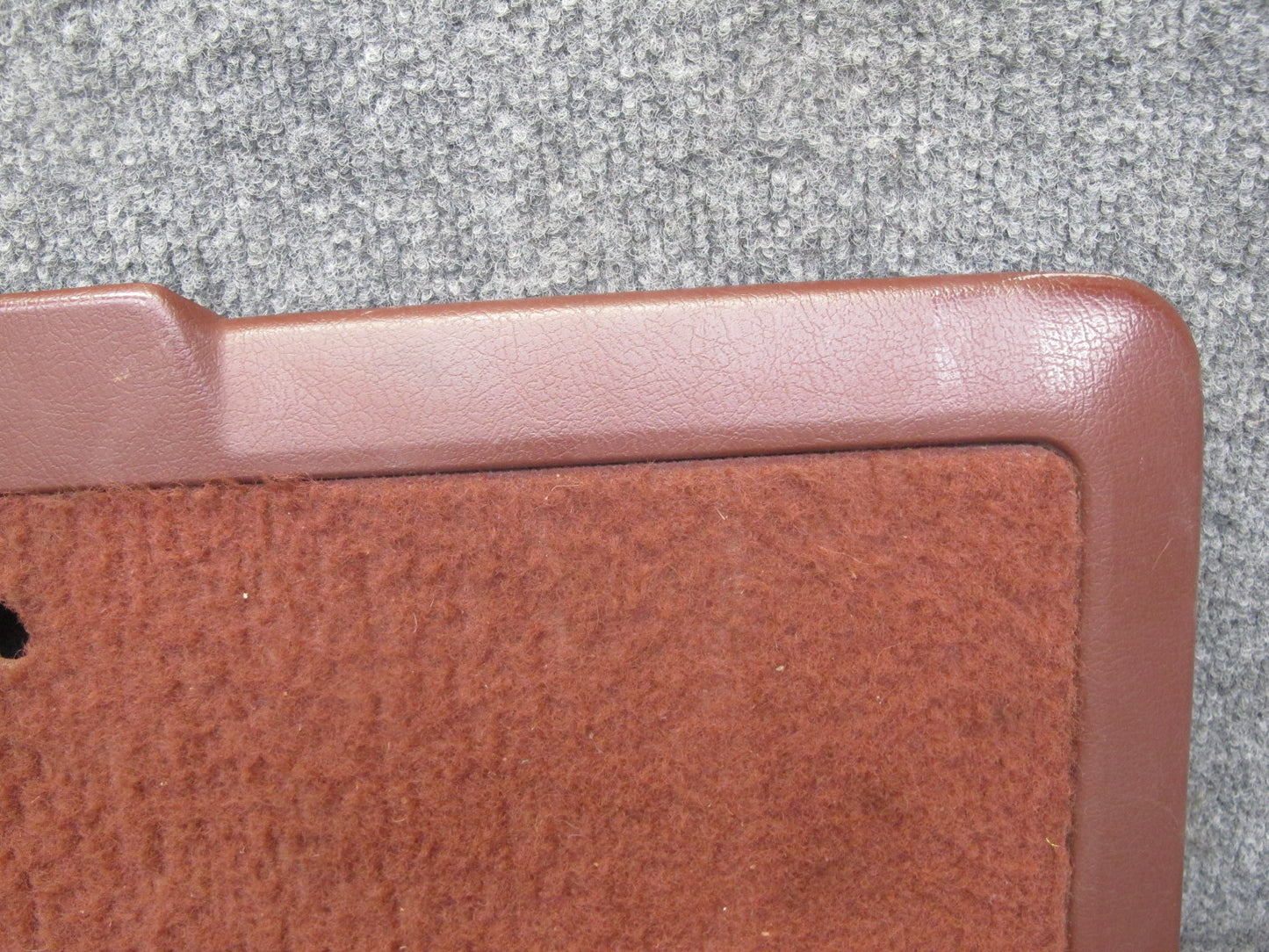 84-85 Mazda RX7 FB Rear Right Trunk Cargo Storage BIN Tray Box Lid RED OEM