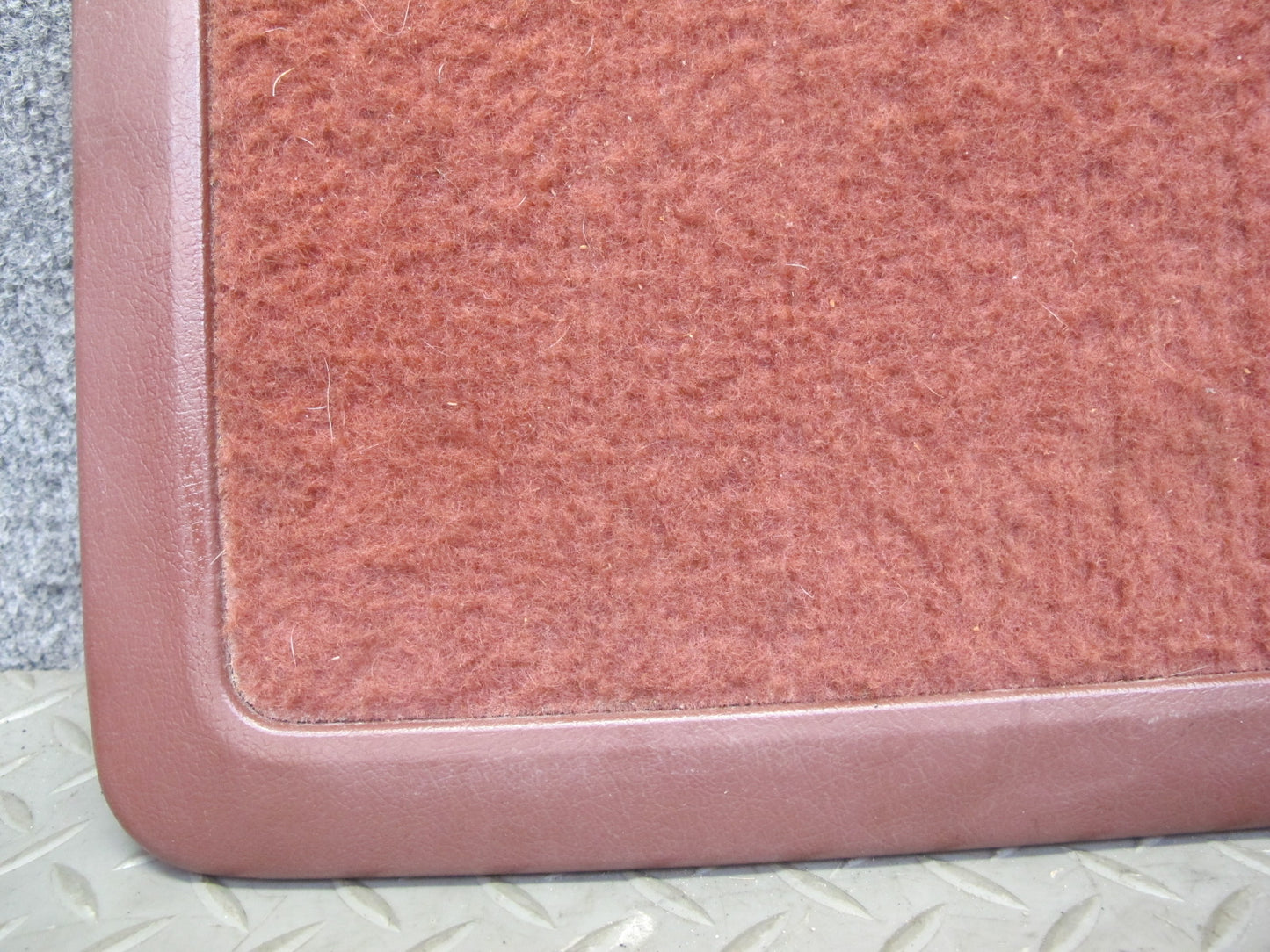 84-85 Mazda RX7 FB Rear Right Trunk Cargo Storage BIN Tray Box Lid RED OEM