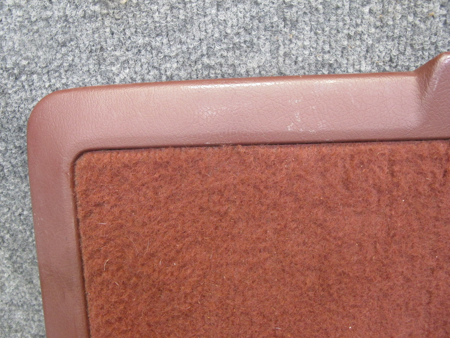 84-85 Mazda RX7 FB Rear Right Trunk Cargo Storage BIN Tray Box Lid RED OEM