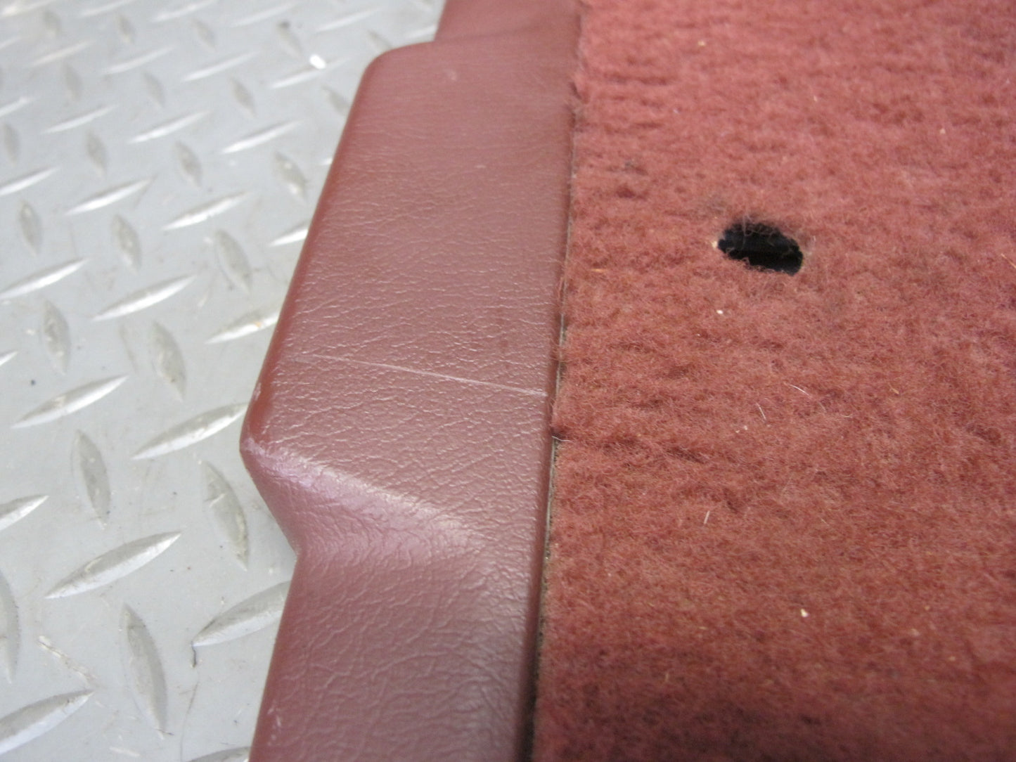 84-85 Mazda RX7 FB Rear Right Trunk Cargo Storage BIN Tray Box Lid RED OEM