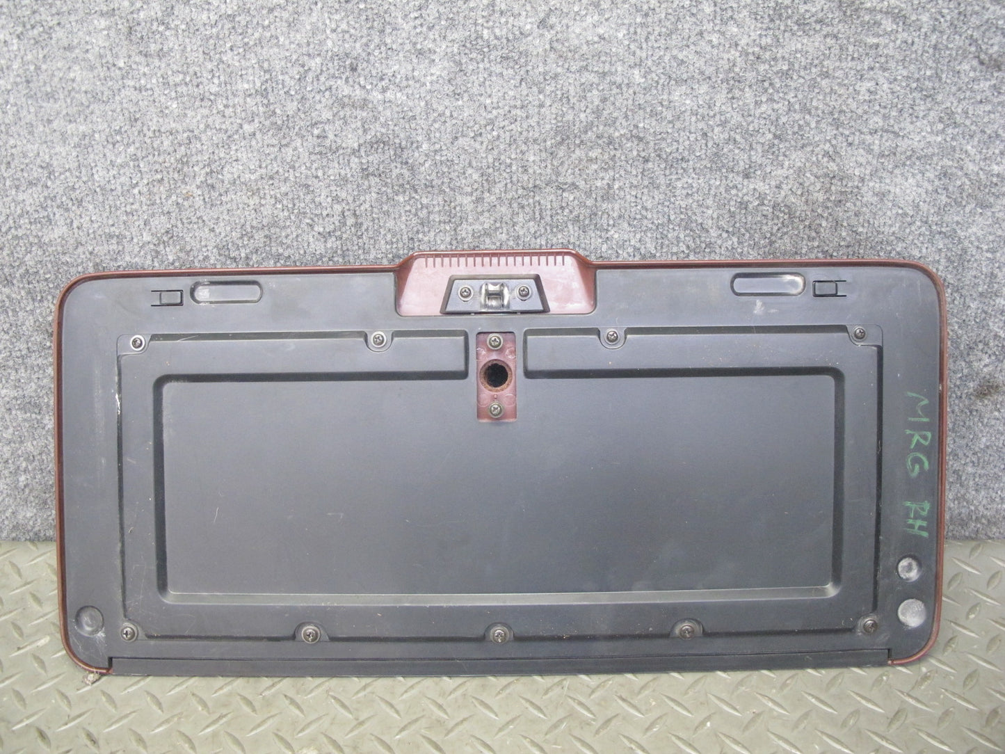 84-85 Mazda RX7 FB Rear Right Trunk Cargo Storage BIN Tray Box Lid RED OEM