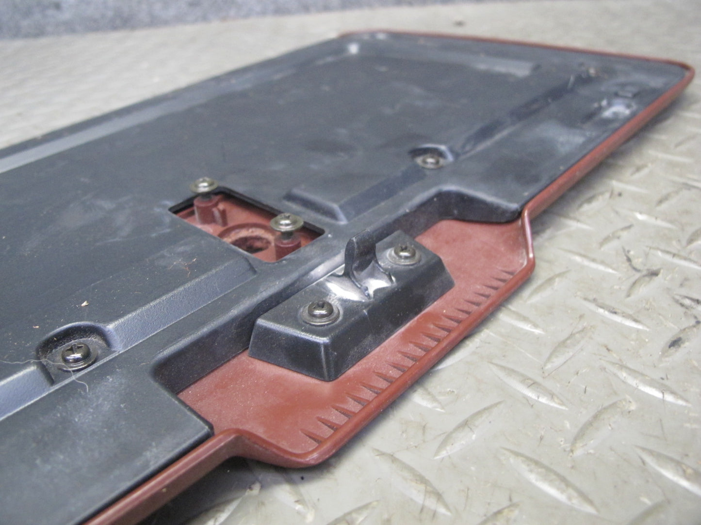 84-85 Mazda RX7 FB Rear Right Trunk Cargo Storage BIN Tray Box Lid RED OEM