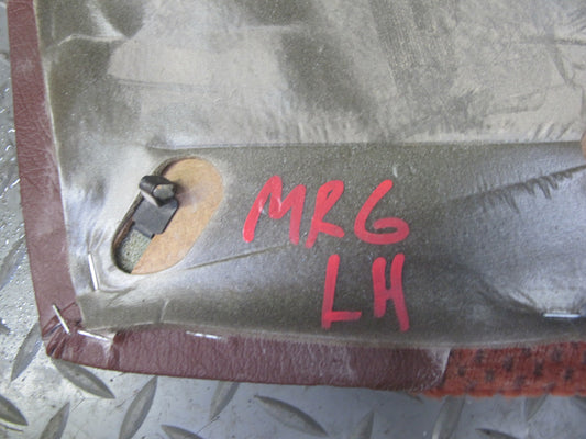 84-85 Mazda RX7 FB Set of 4 Upper & Lower B Pillar Trim Panel Cover RED OEM