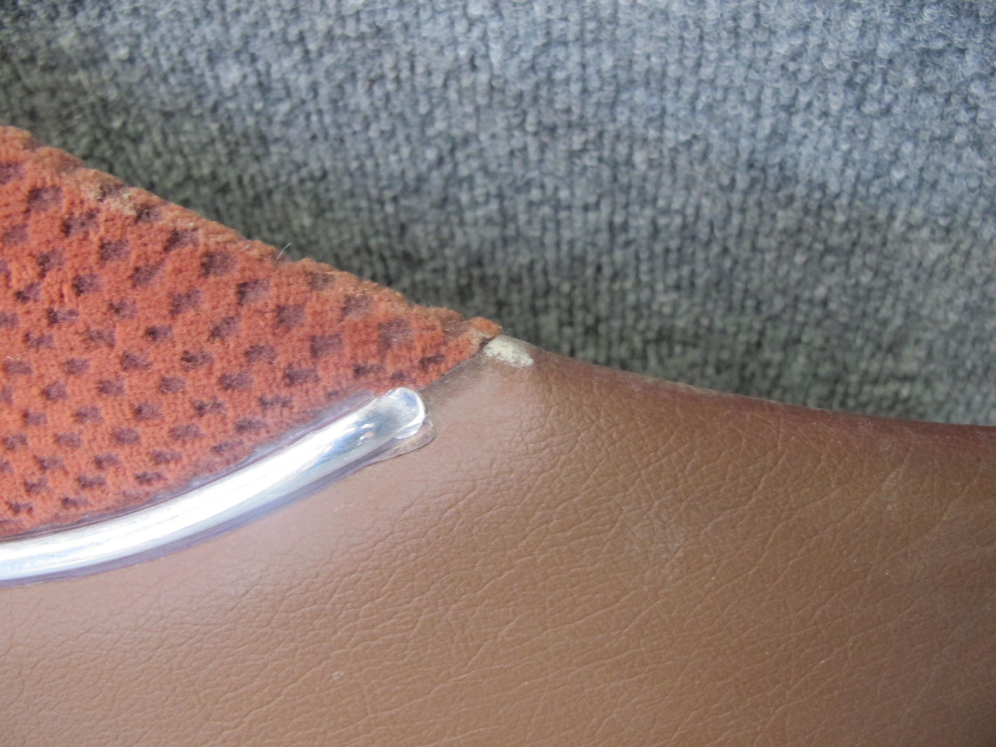 84-85 Mazda RX7 FB Set of 4 Upper & Lower B Pillar Trim Panel Cover RED OEM