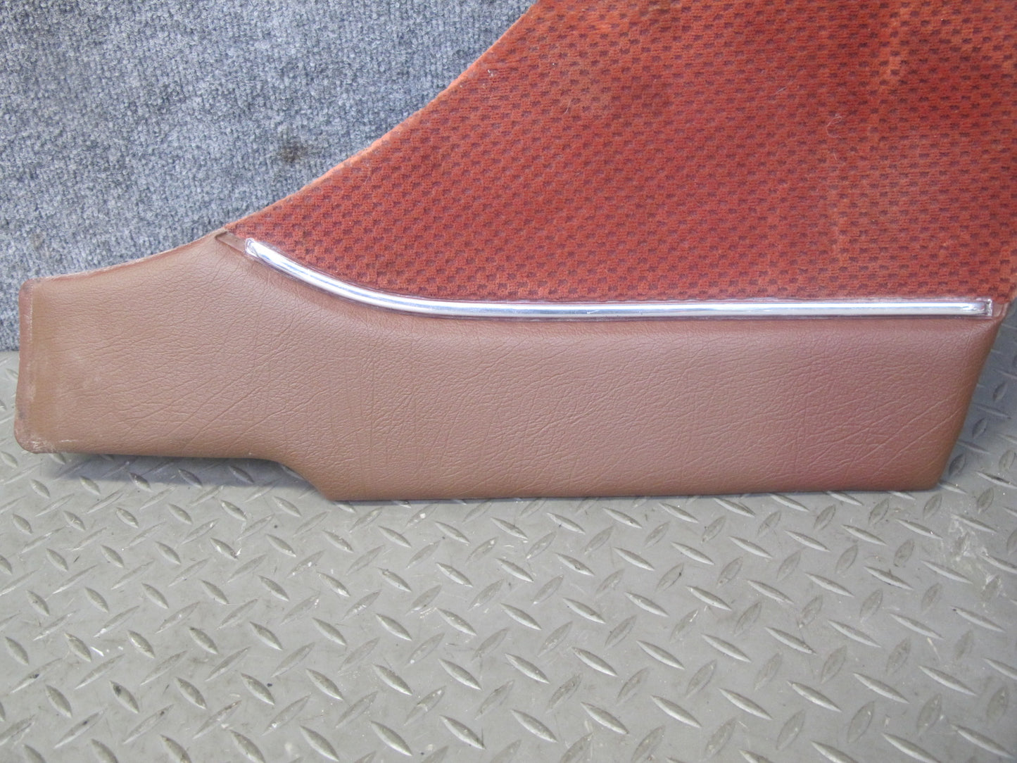 84-85 Mazda RX7 FB Set of 4 Upper & Lower B Pillar Trim Panel Cover RED OEM