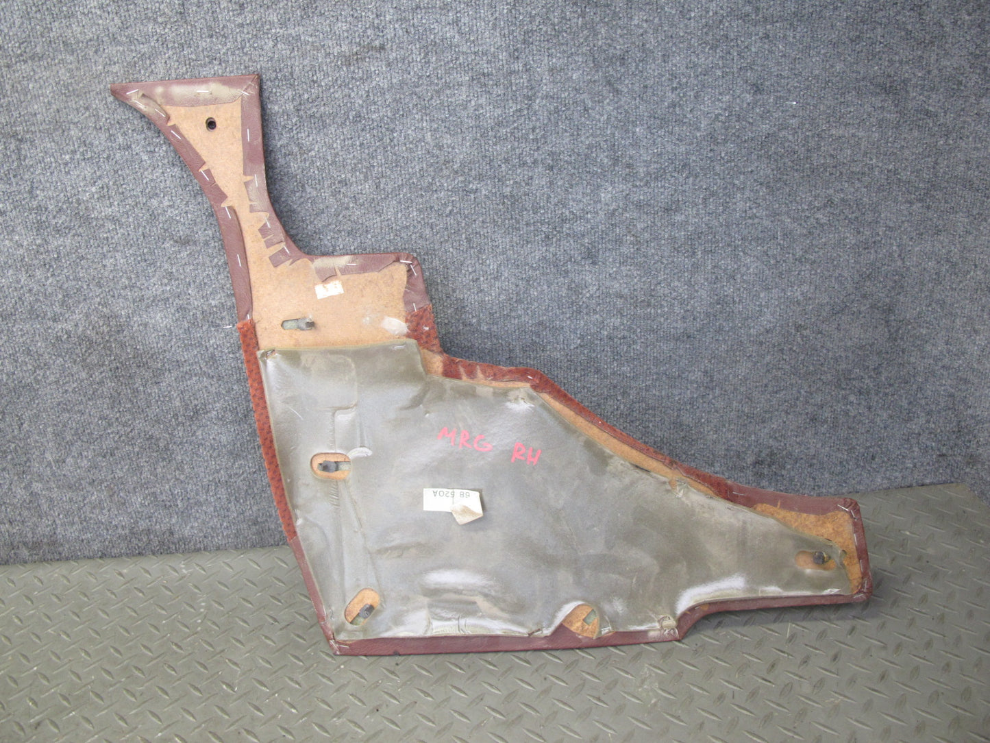 84-85 Mazda RX7 FB Set of 4 Upper & Lower B Pillar Trim Panel Cover RED OEM