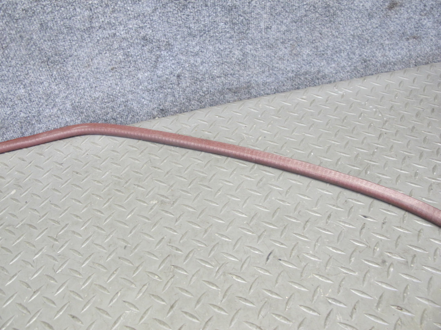 84-85 Mazda RX7 FB Set of 2 Left & Right Door Weatherstrip Rubber Seal RED OEM