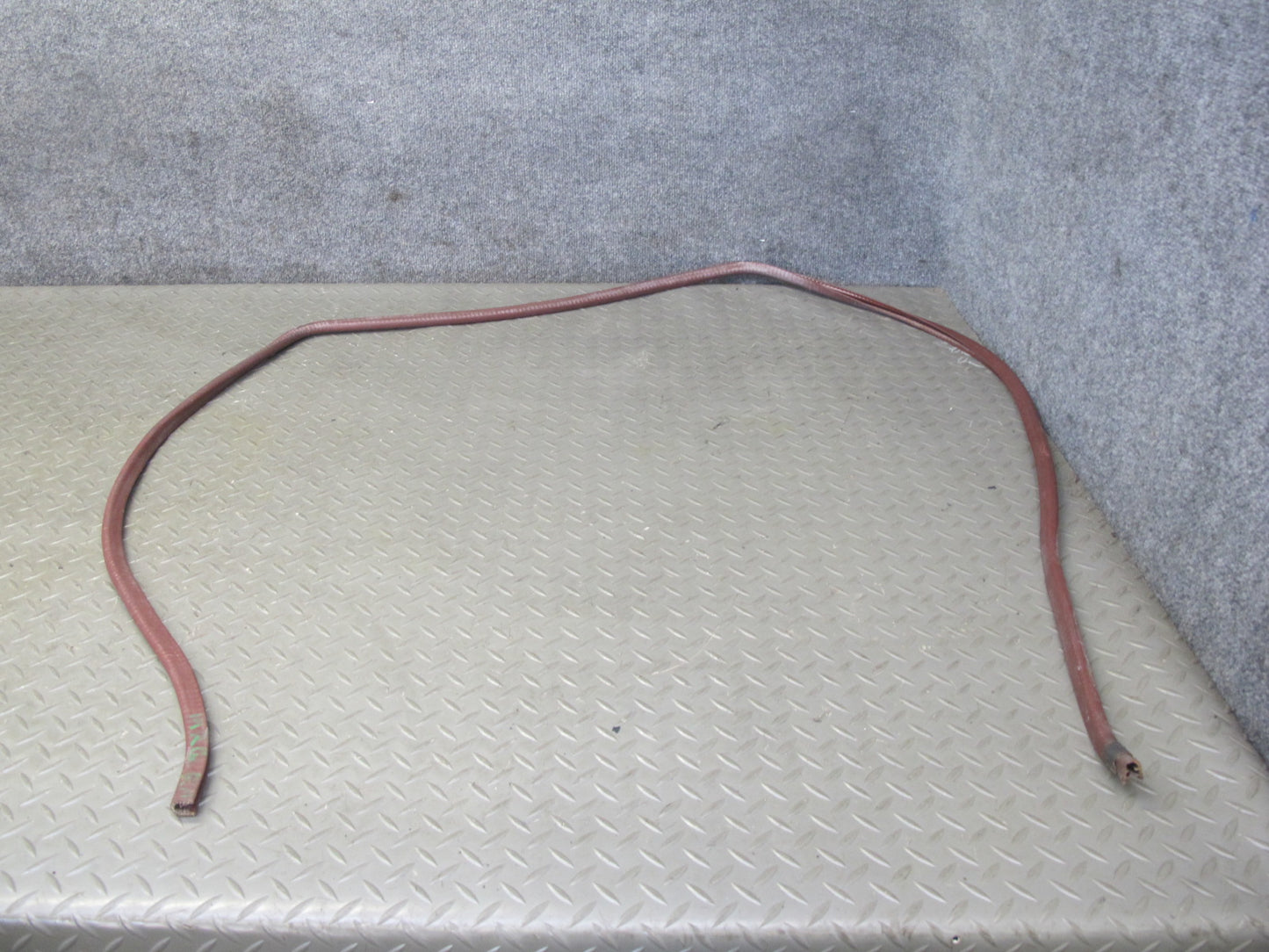 84-85 Mazda RX7 FB Set of 2 Left & Right Door Weatherstrip Rubber Seal RED OEM