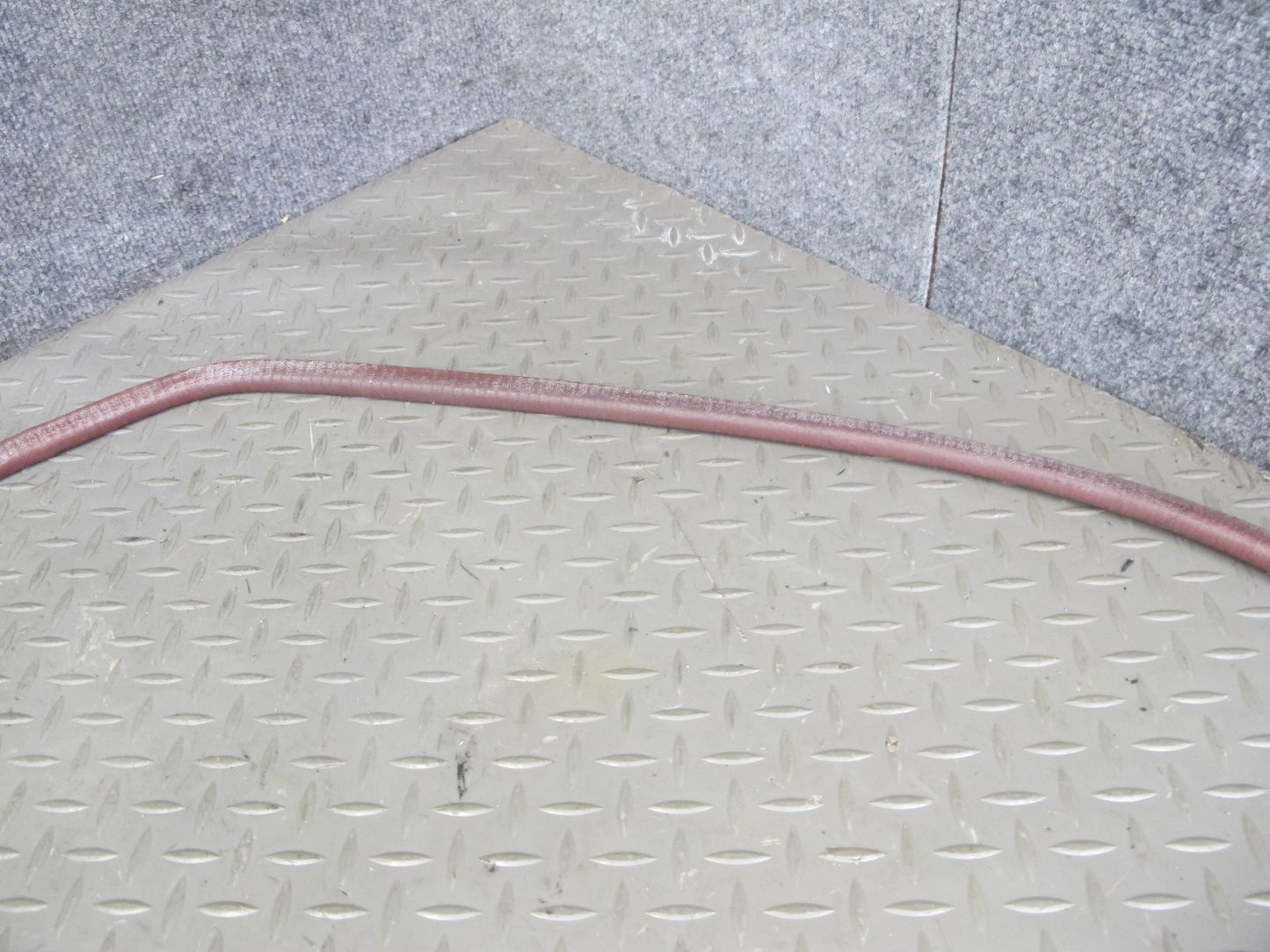 84-85 Mazda RX7 FB Set of 2 Left & Right Door Weatherstrip Rubber Seal RED OEM
