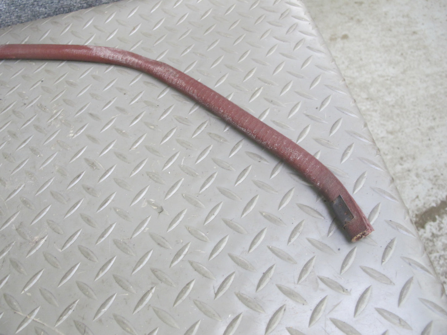 84-85 Mazda RX7 FB Set of 2 Left & Right Door Weatherstrip Rubber Seal RED OEM
