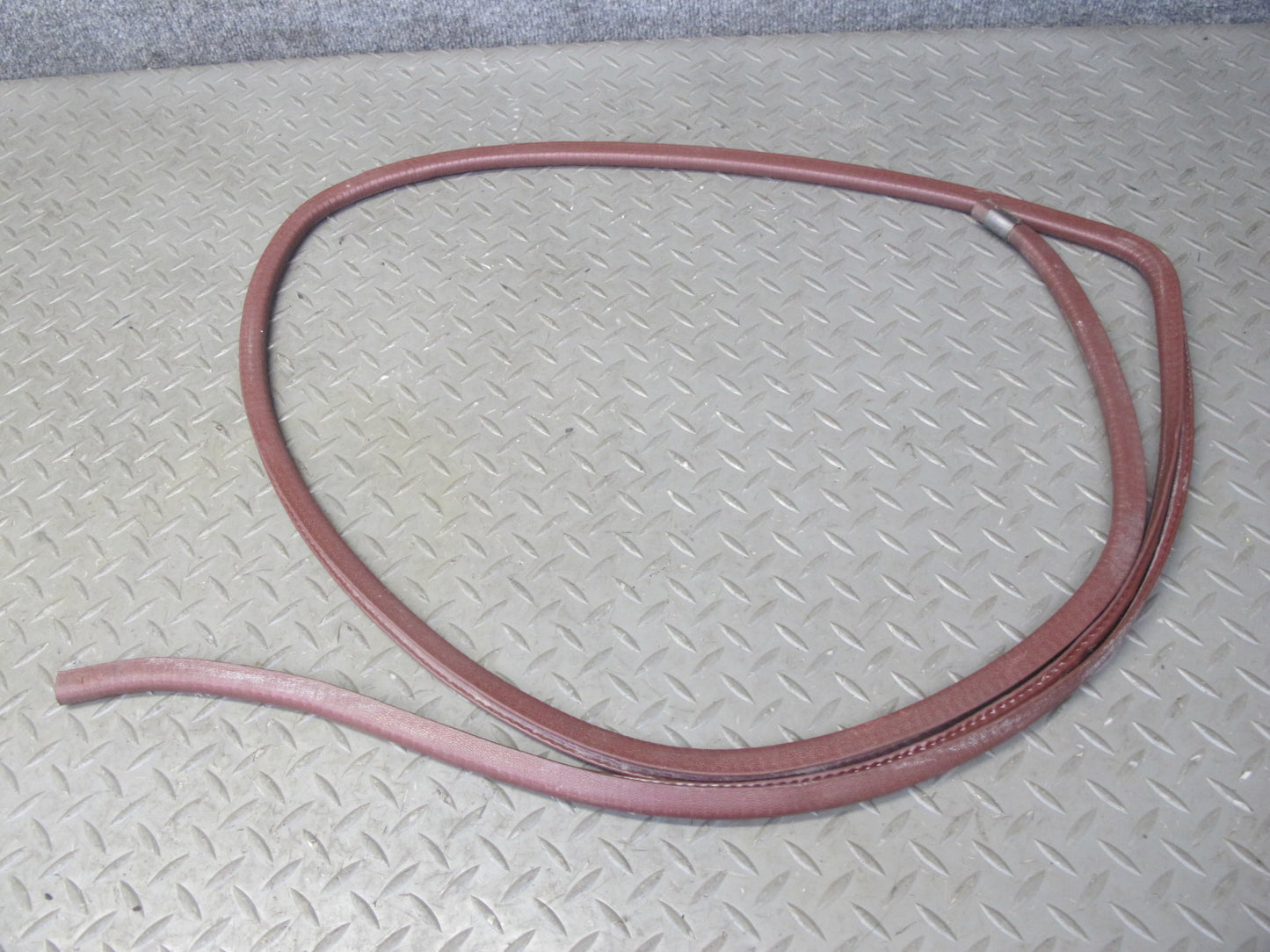 84-85 Mazda RX7 FB Set of 2 Left & Right Door Weatherstrip Rubber Seal RED OEM