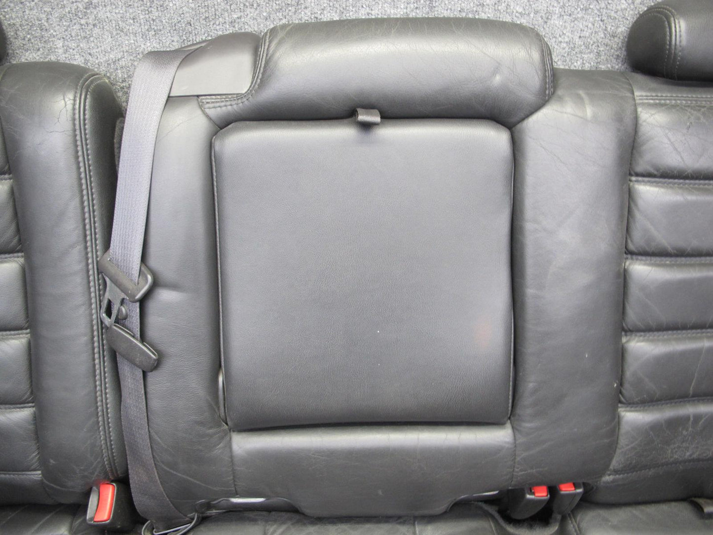 2005-2007 Hummer H2 SUT Front & Rear Left Right Side Leather Black Seat Set