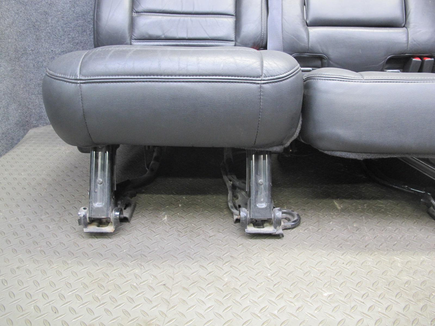 2005-2007 Hummer H2 SUT Front & Rear Left Right Side Leather Black Seat Set