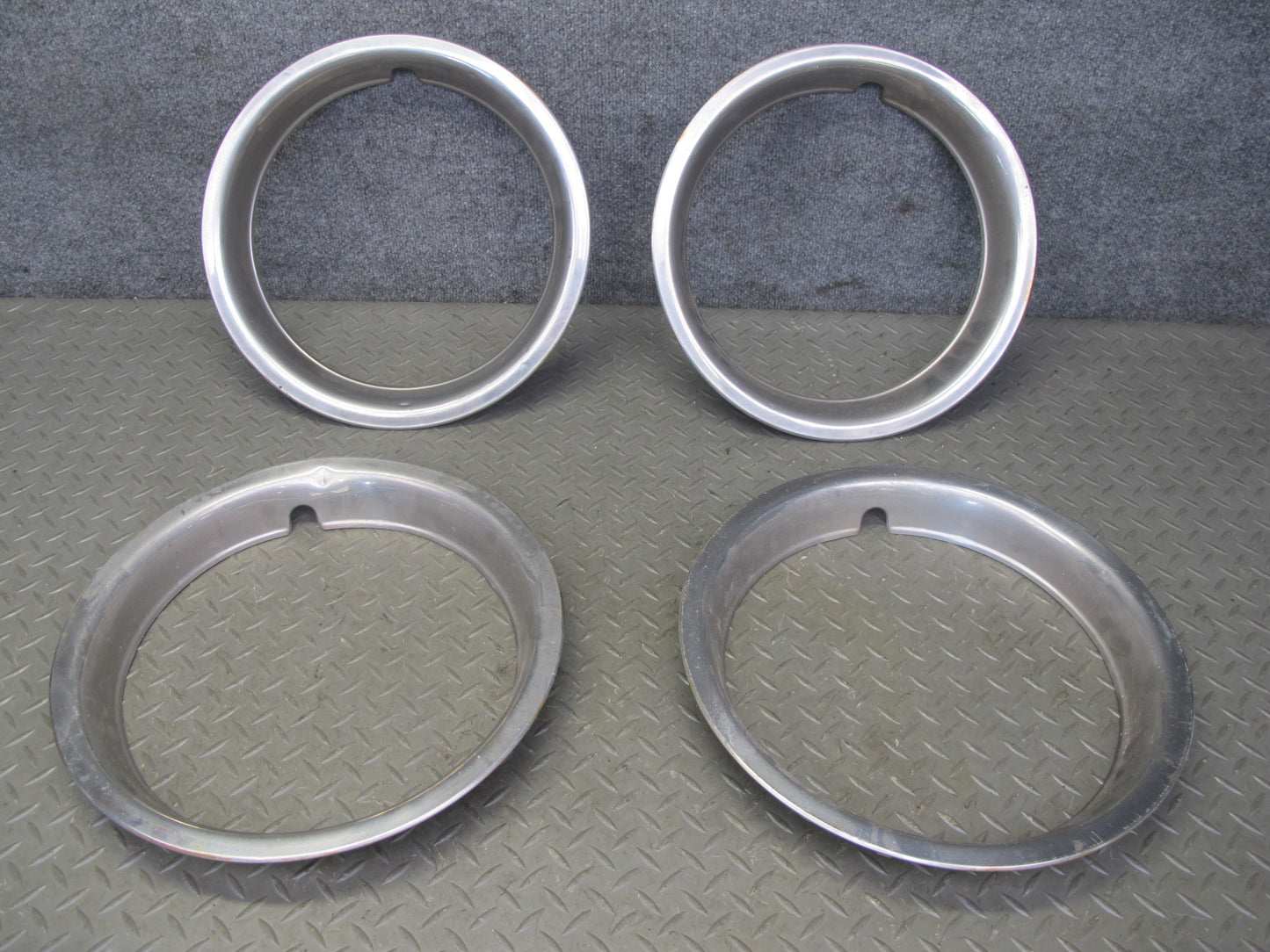 84-85 Mazda RX7 FB Set of 4 R13 13" Wheel Rim Trim Ring OEM