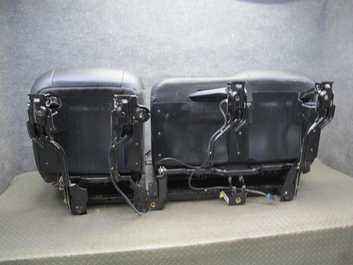 2005-2007 Hummer H2 SUT Front & Rear Left Right Side Leather Black Seat Set