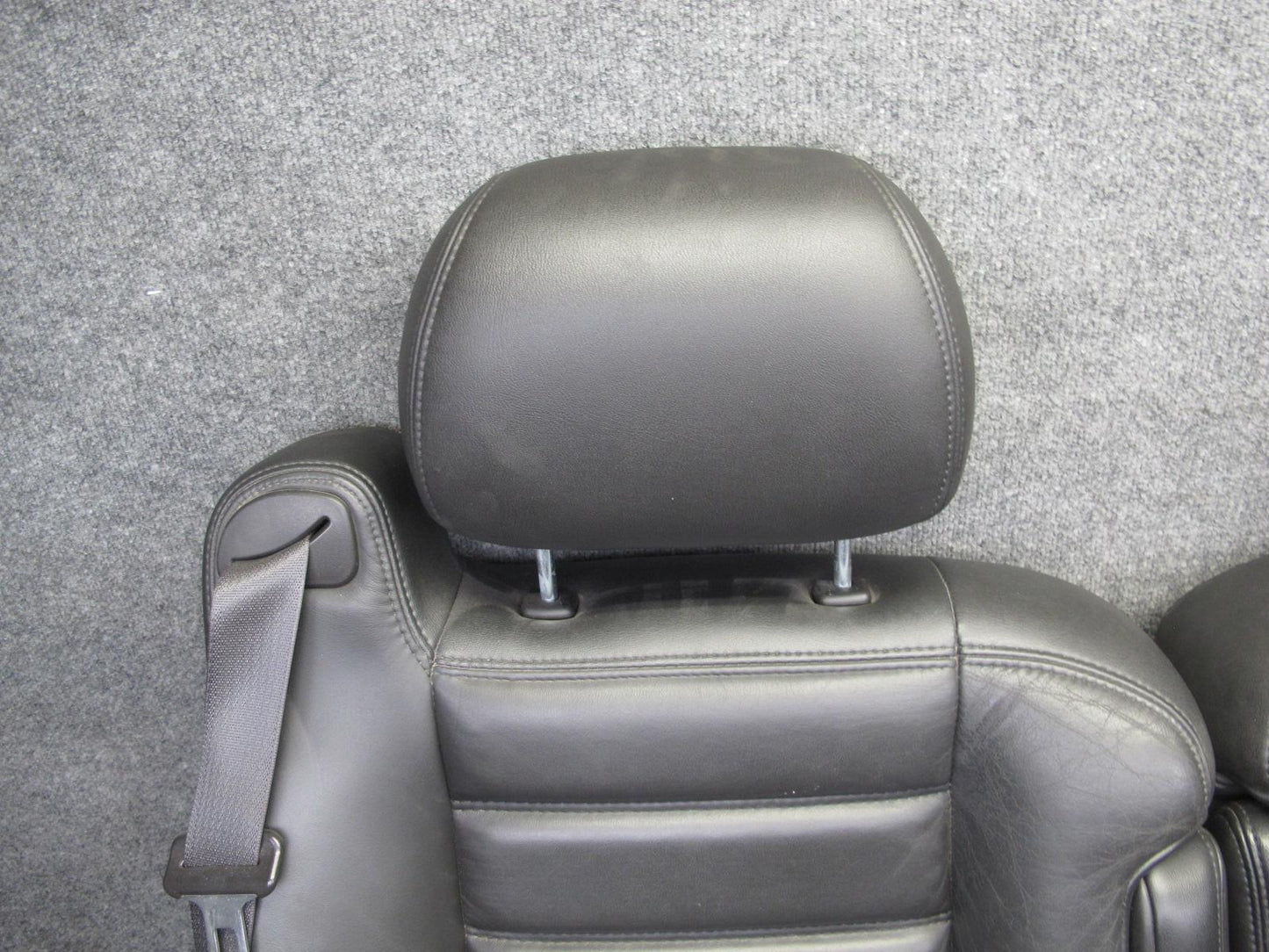 2005-2007 Hummer H2 SUT Front & Rear Left Right Side Leather Black Seat Set