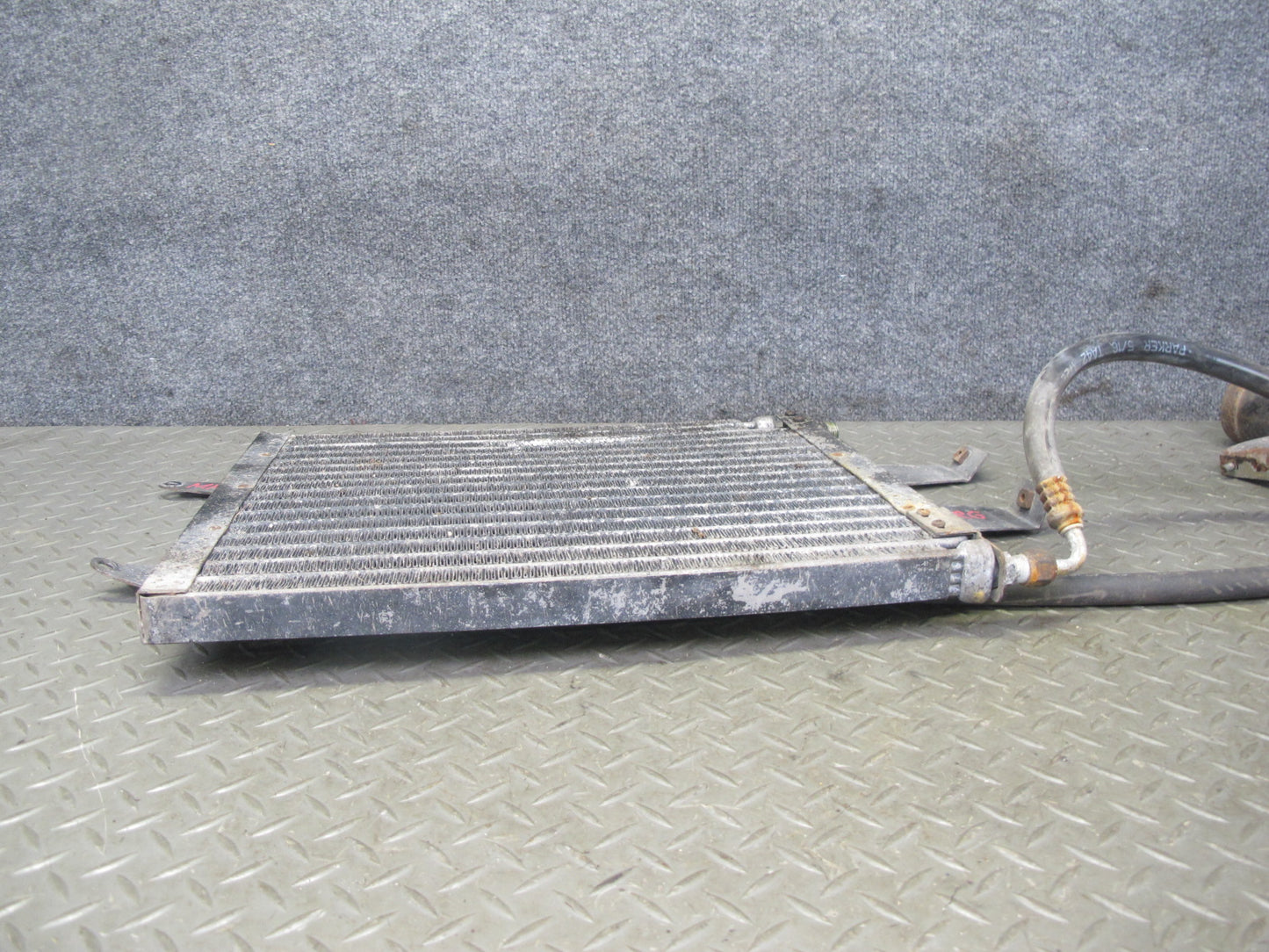 1985 Mazda RX7 FB 12A AT A/C Air Conditioning Condenser Hose Pipe Dryer Set OEM