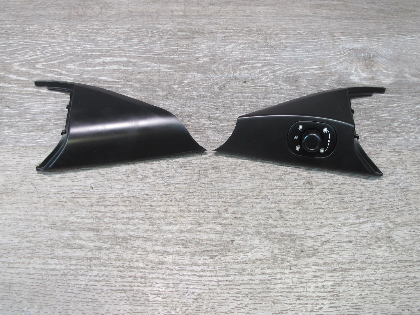 2003-2010 Porsche Cayenne 955 Front Door Trim Cover Panel Mirror Switch Set