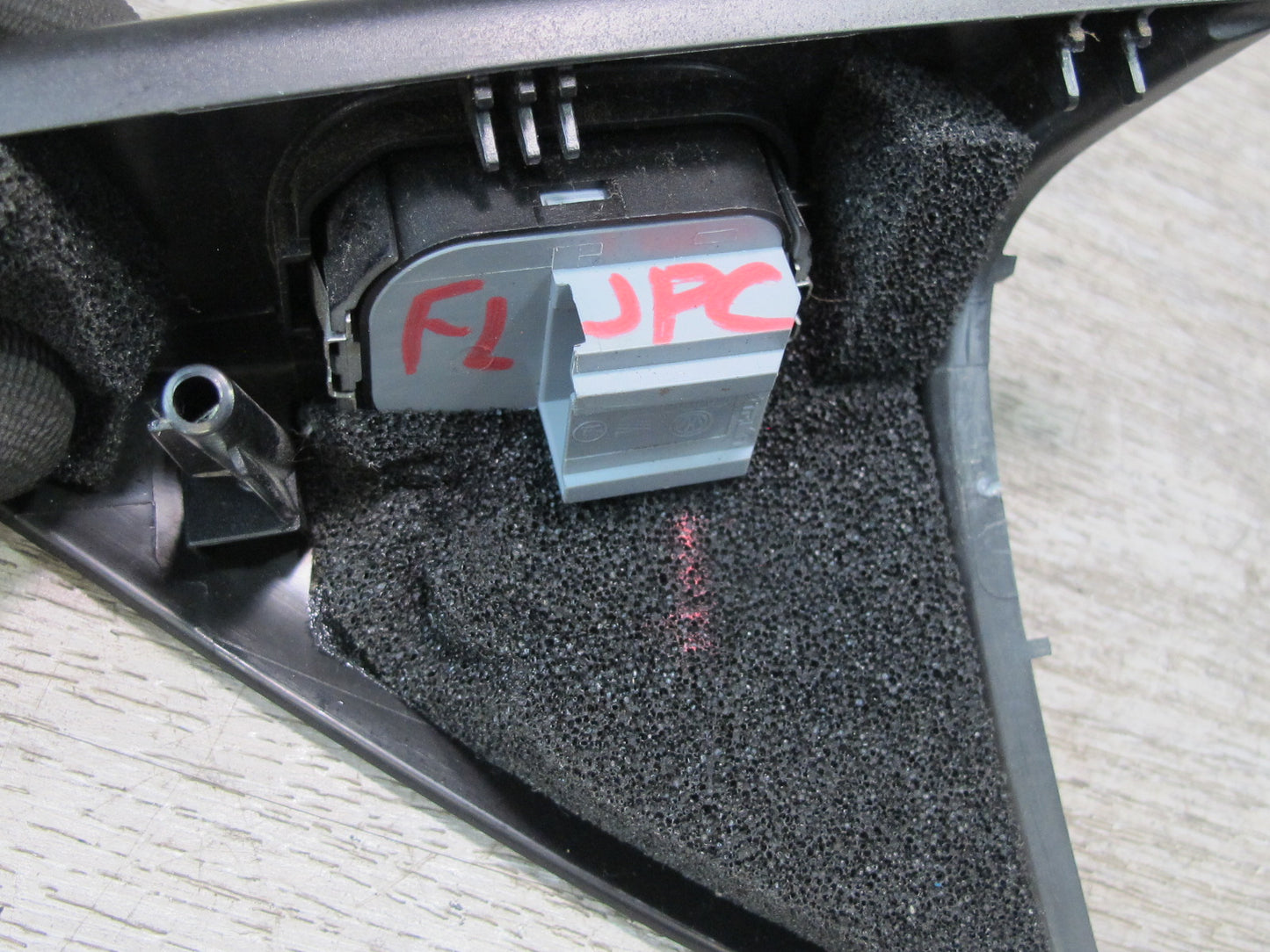 2003-2010 Porsche Cayenne 955 Front Door Trim Cover Panel Mirror Switch Set