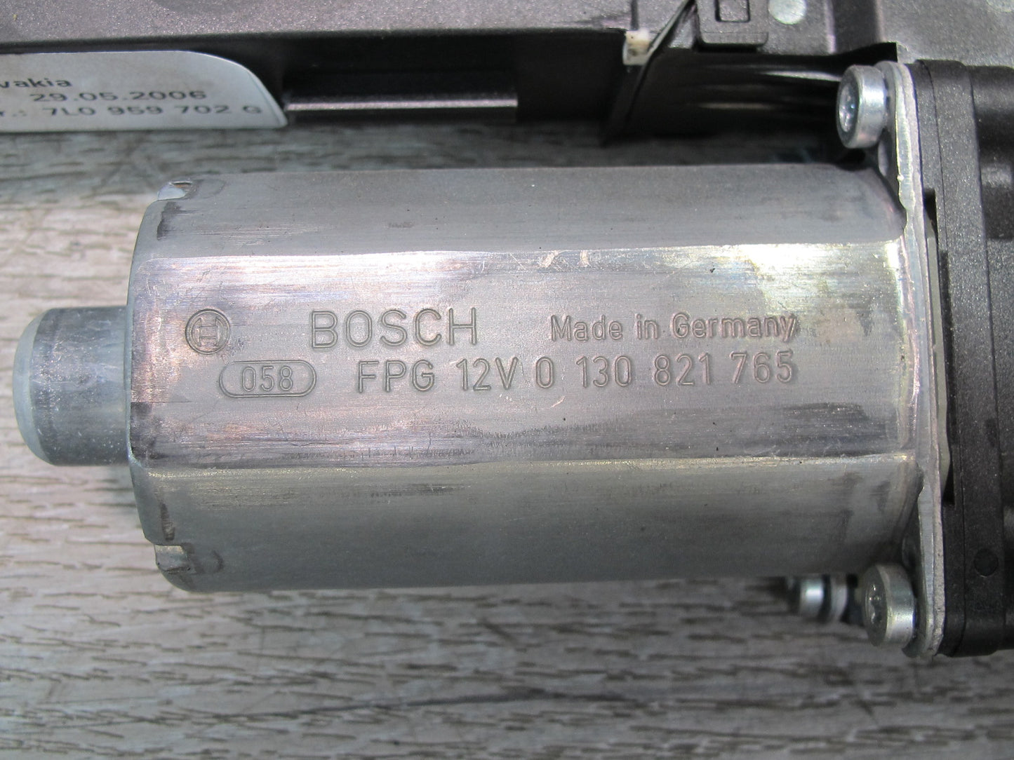 2003-2010 Porsche Cayenne 955 Front Right Door Window Motor 3D1959792E