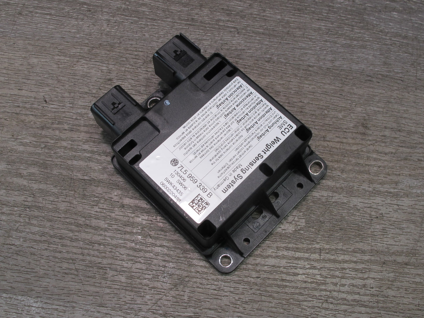 2003-2010 Porsche Cayenne 955 Weight Sensor Control Module 7L5959339B