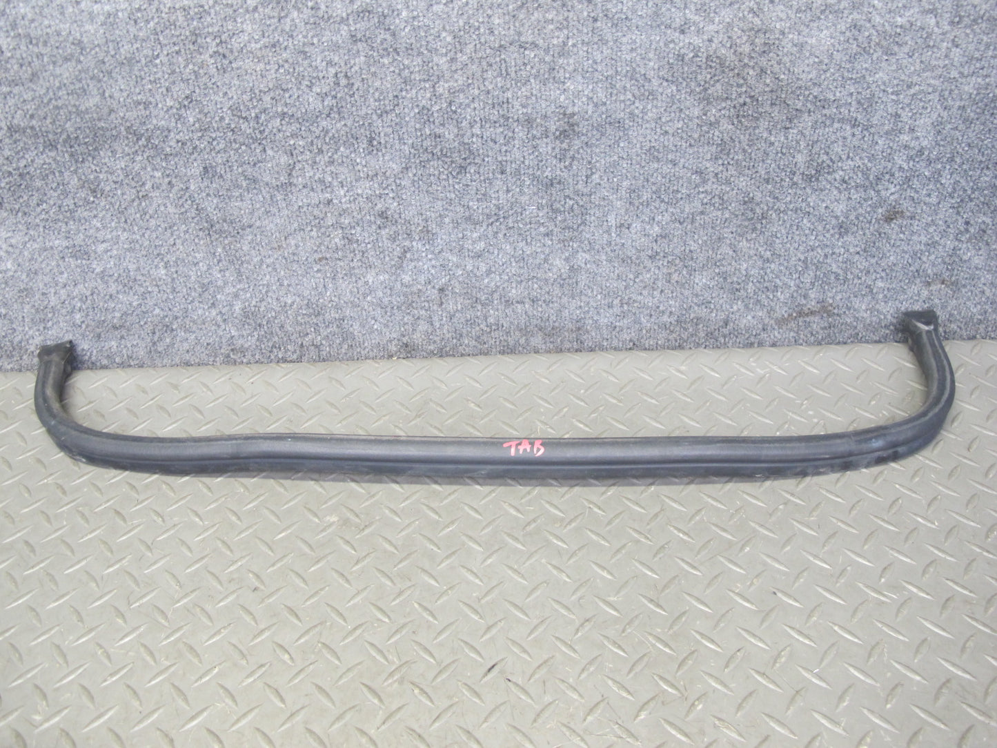 01-06 BMW E46 Convertible Roll Bar Exterior Weatherstrip Rubber Seal Set OEM
