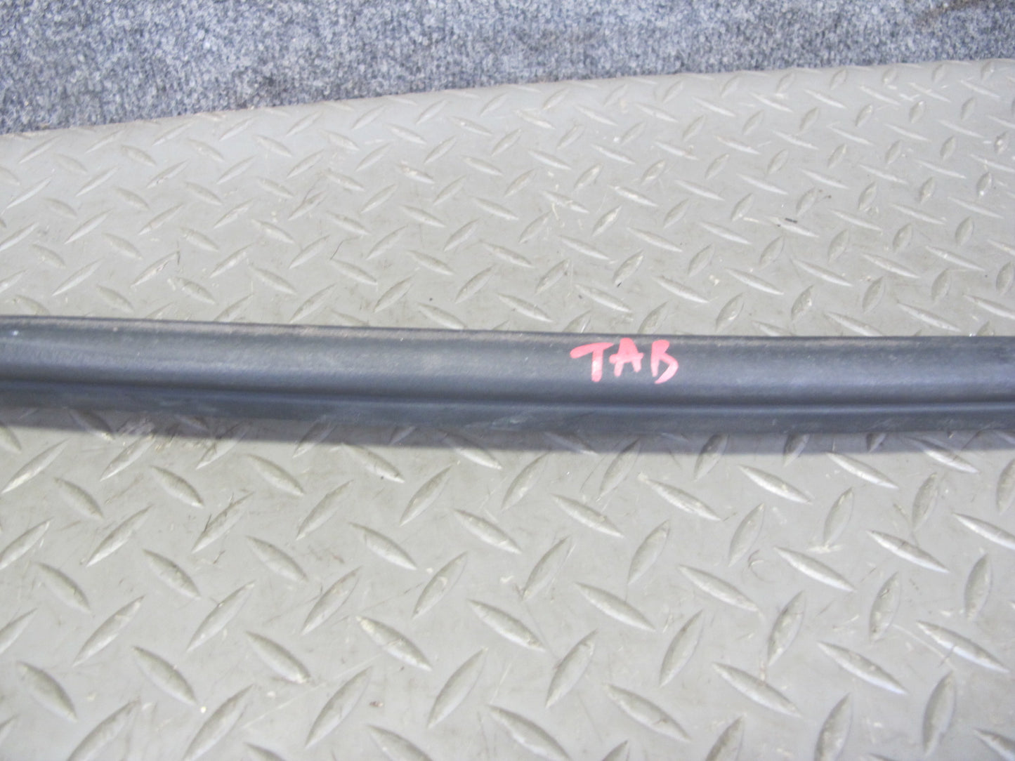 01-06 BMW E46 Convertible Roll Bar Exterior Weatherstrip Rubber Seal Set OEM