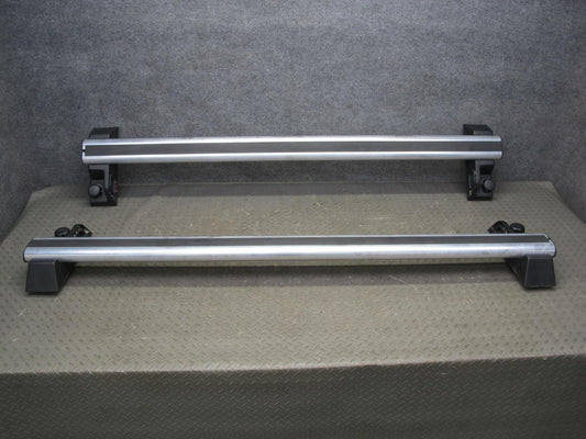 2003-2009 Hummer H2 Upper Roof Luggage Rack Rail Cross Cargo Bar Set