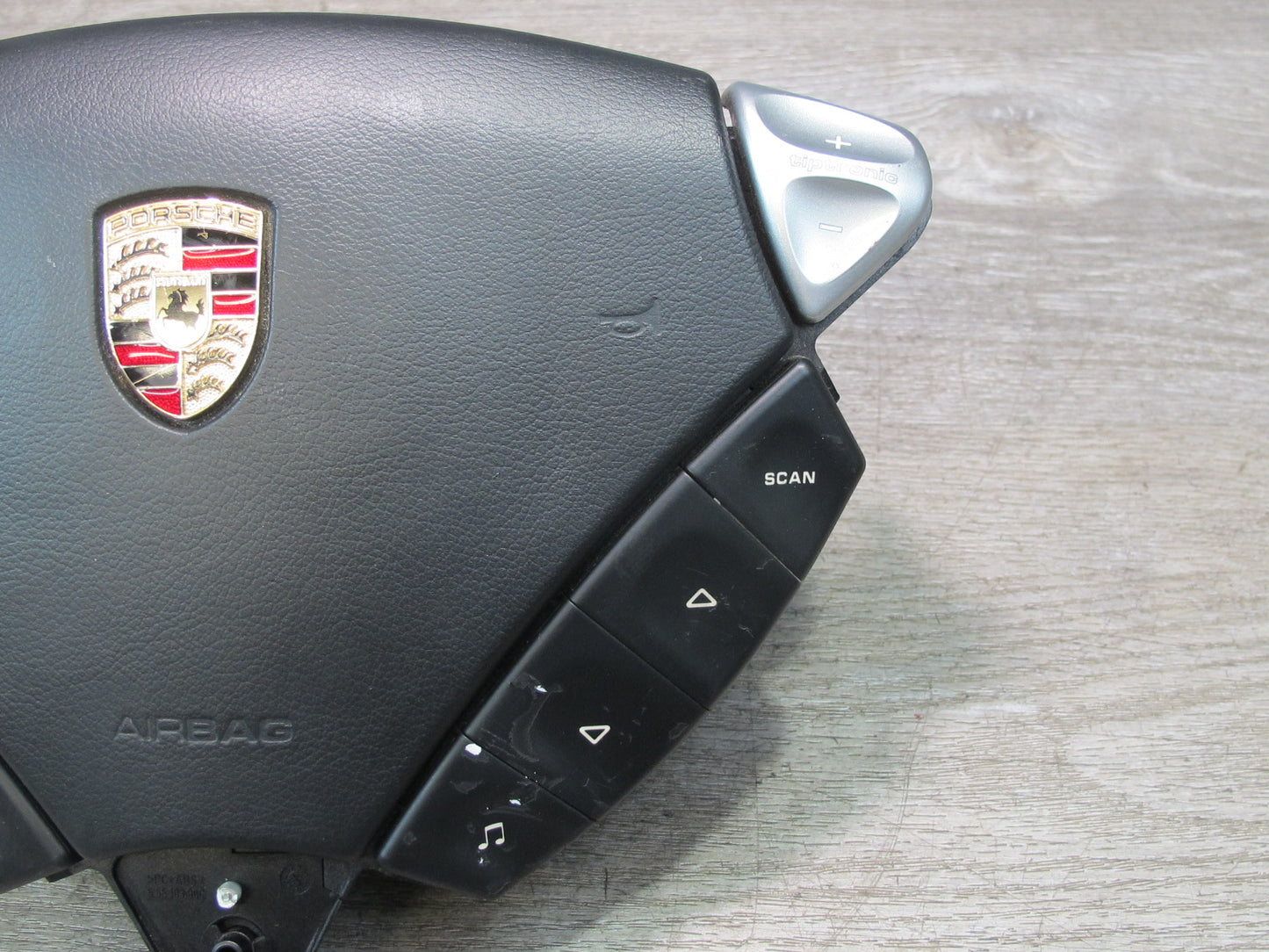 03-10 PORSCHE CAYENNE 955 957 FRONT LEFT DRIVER SIDE STEERING WHEEL SRS AIRBAG OEM