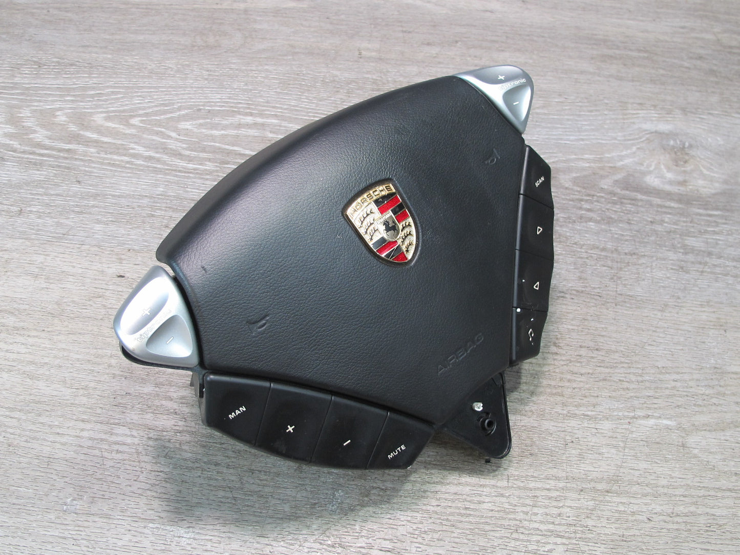 03-10 PORSCHE CAYENNE 955 957 FRONT LEFT DRIVER SIDE STEERING WHEEL SRS AIRBAG OEM
