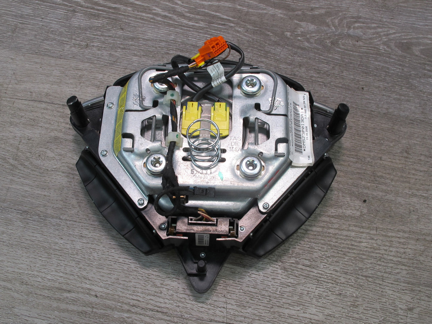 03-10 PORSCHE CAYENNE 955 957 FRONT LEFT DRIVER SIDE STEERING WHEEL SRS AIRBAG OEM