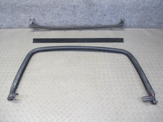 2003-2009 Hummer H2 Front Right Window Outer Inner Weatherstrip Rubber Seal Set