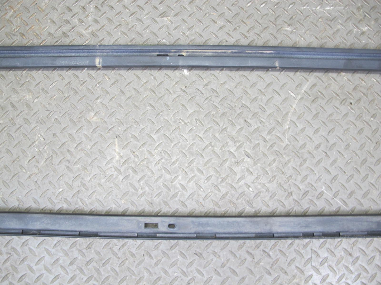 2005-2009 Hummer H2 SUT Left & Right Roof Rail Track Luggage Bracket Molding Set