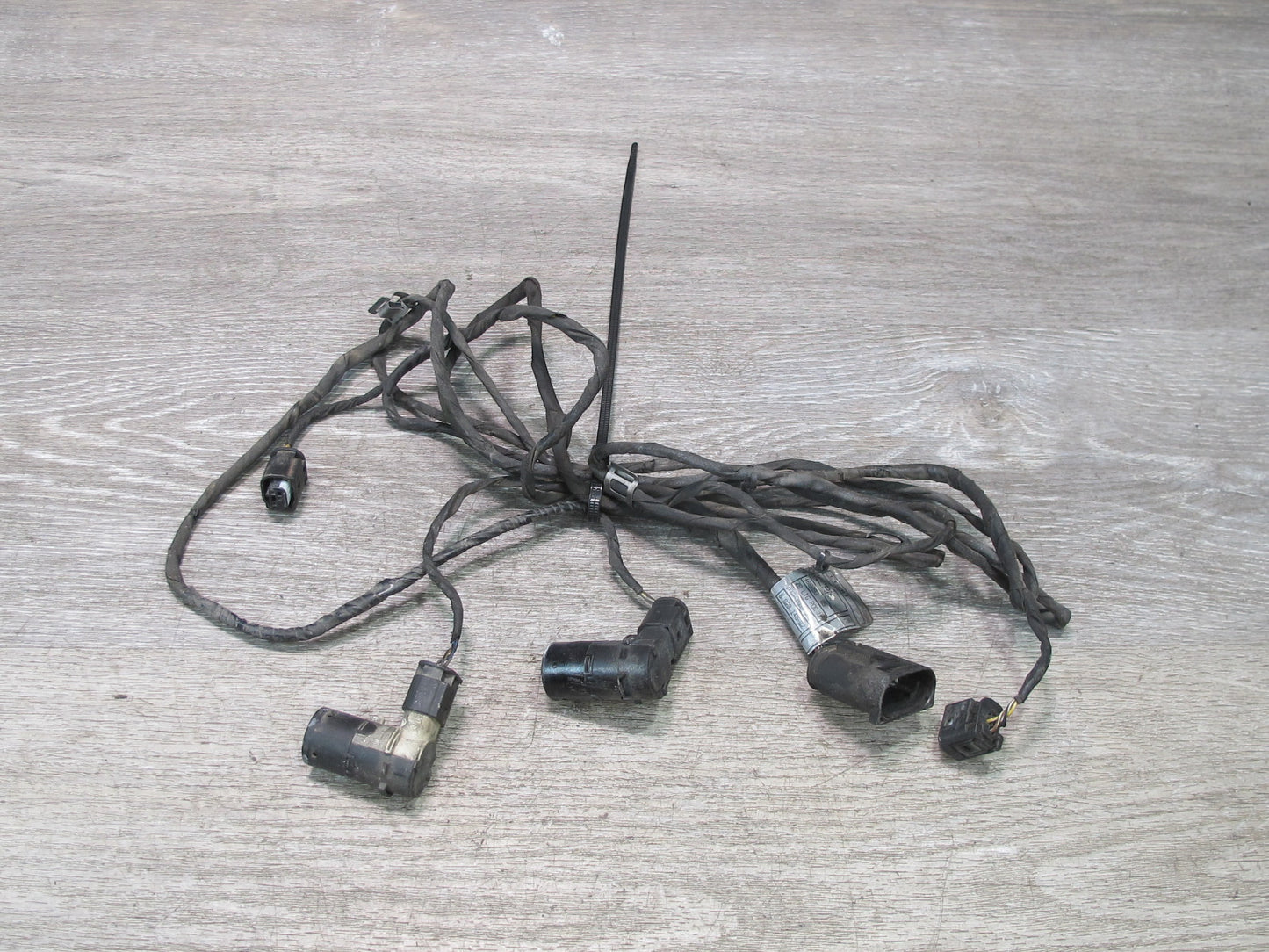 2006-2010 BMW E63 E64 Front Bumper PDC Parking Distance Sensor Wiring Set